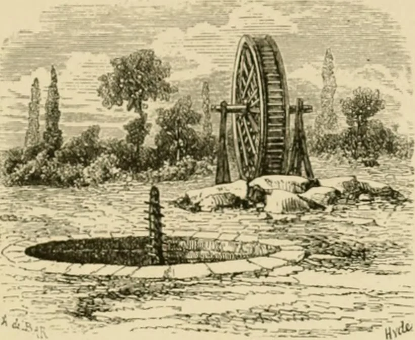 An illustration from The parks and gardens of Paris, considered in relation to the wants of other cities and of the public and private gardens; being notes on a study of Paris gardens, 1878, leaf 548