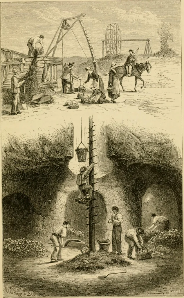 An illustration from The parks and gardens of Paris, considered in relation to the wants of other cities and of the public and private gardens; being notes on a study of Paris gardens, 1878, leaf 558