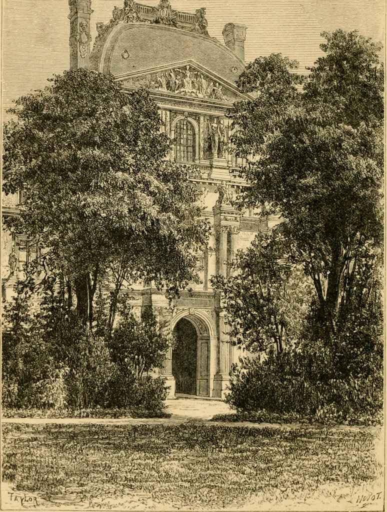 An illustration from The parks and gardens of Paris, considered in relation to the wants of other cities and of the public and private gardens; being notes on a study of Paris gardens, 1878, leaf 9