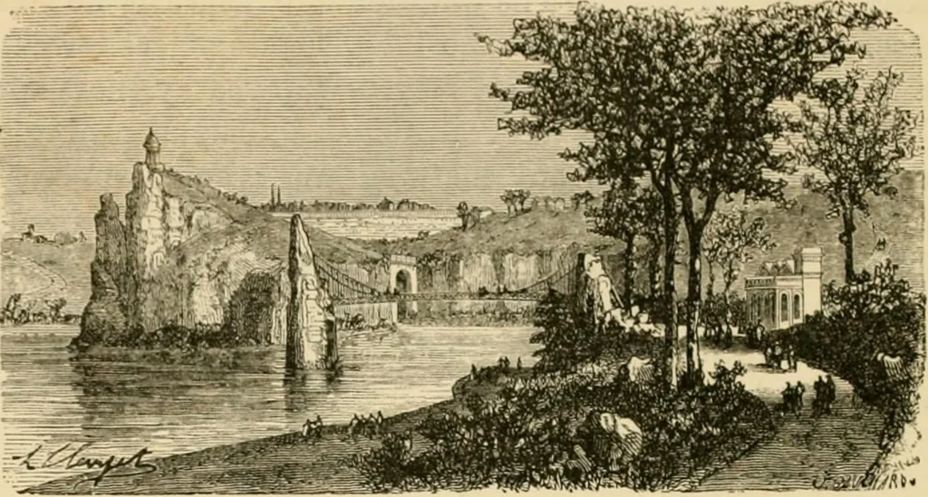 An illustration from The parks and gardens of Paris, considered in relation to the wants of other cities and of the public and private gardens; being notes on a study of Paris gardens, 1878, leaf 97