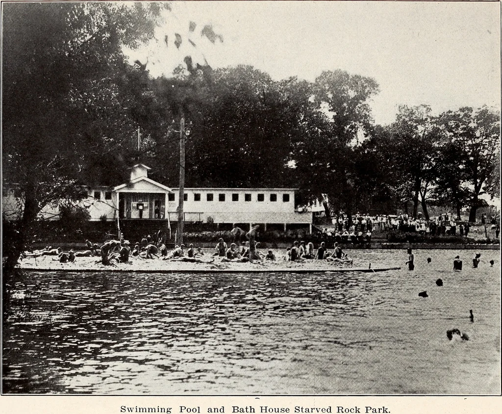 An illustration from Parks & memorials of the State of Illinois, 1920, leaf 52
