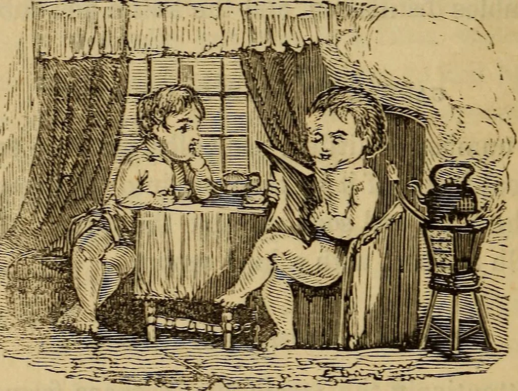 An illustration from Parlour magic, 1838, leaf 111