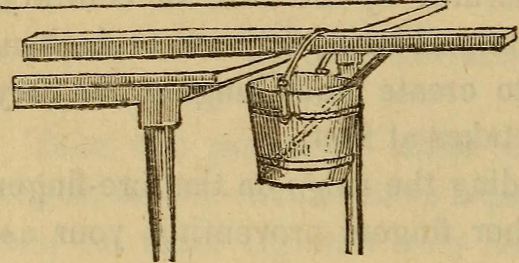 An illustration from Parlour magic, 1838, leaf 153