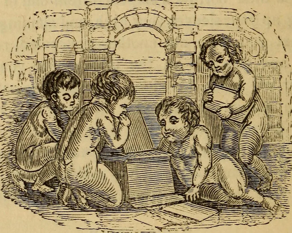 An illustration from Parlour magic, 1838, leaf 171