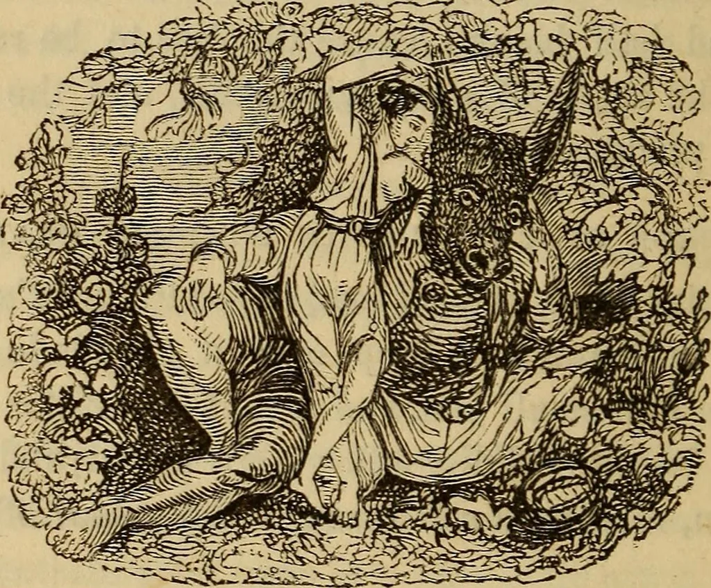 An illustration from Parlour magic, 1838, leaf 35