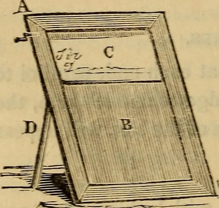 An illustration from Parlour magic, 1838, leaf 53