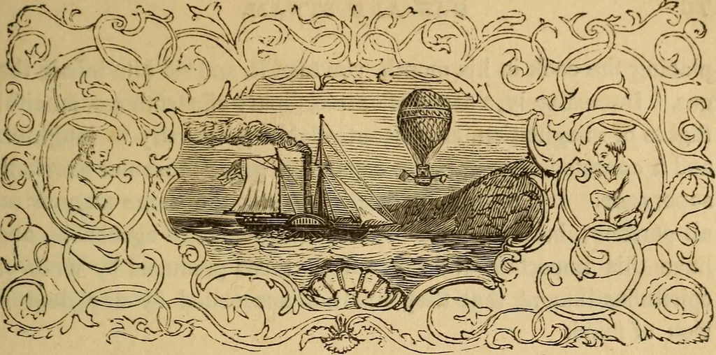 An illustration from Parlour magic, 1838, leaf 96