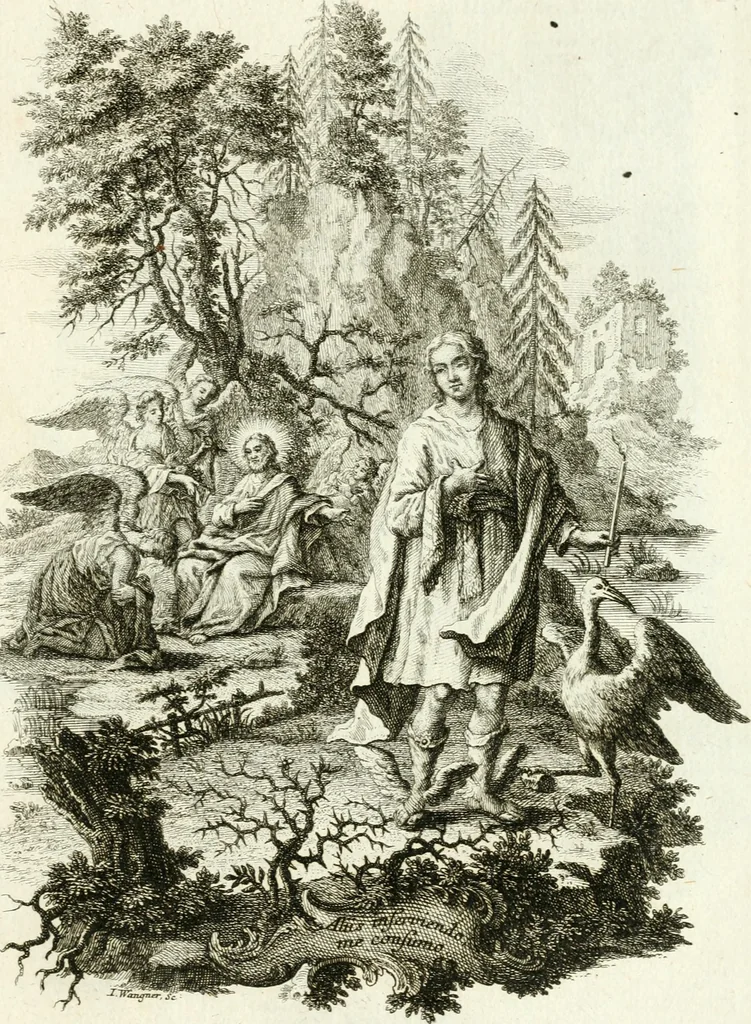 An illustration from Pars I. des berühmten italiänische[n] Ritters Caesaris Ripae, allerley Künsten und Wissenschafften dienlicher Sinnbildern und Gedancken : welchen jedesmahlen eine hierzu taugliche Historia oder Gleichnis beÿgefüget, 1758, leaf 194