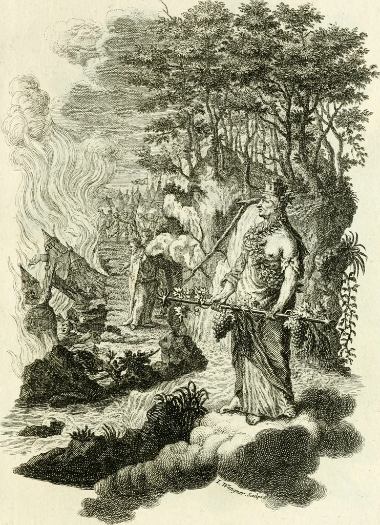 An illustration from Pars I. des berühmten italiänische[n] Ritters Caesaris Ripae, allerley Künsten und Wissenschafften dienlicher Sinnbildern und Gedancken : welchen jedesmahlen eine hierzu taugliche Historia oder Gleichnis beÿgefüget, 1758, leaf 24
