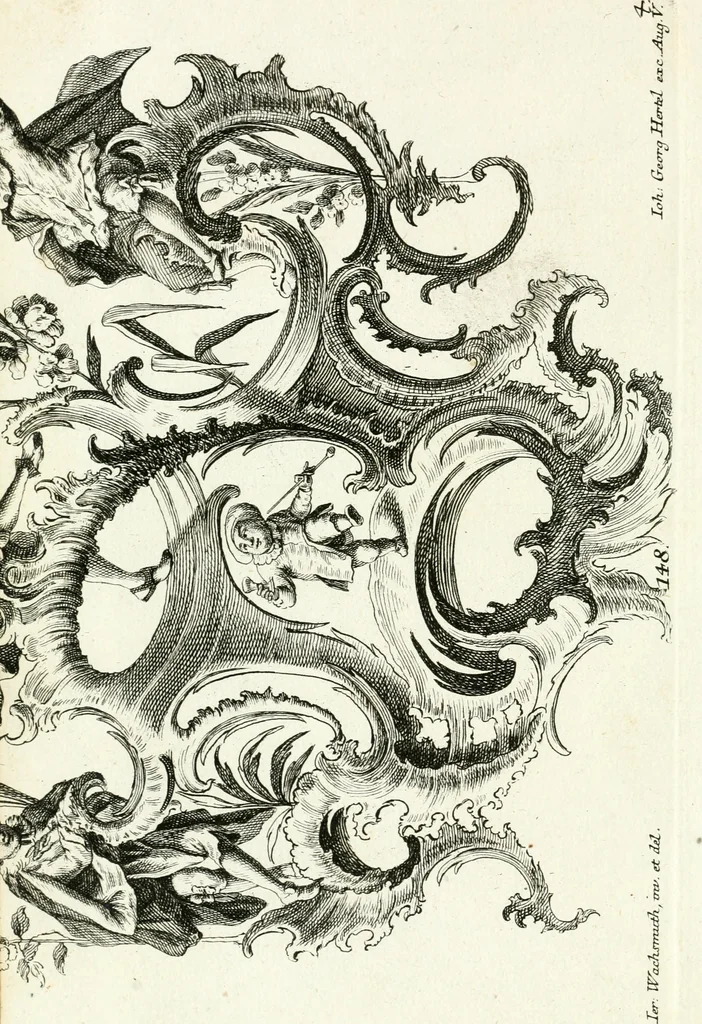 An illustration from Pars I. des berühmten italiänische[n] Ritters Caesaris Ripae, allerley Künsten und Wissenschafften dienlicher Sinnbildern und Gedancken : welchen jedesmahlen eine hierzu taugliche Historia oder Gleichnis beÿgefüget, 1758, leaf 269