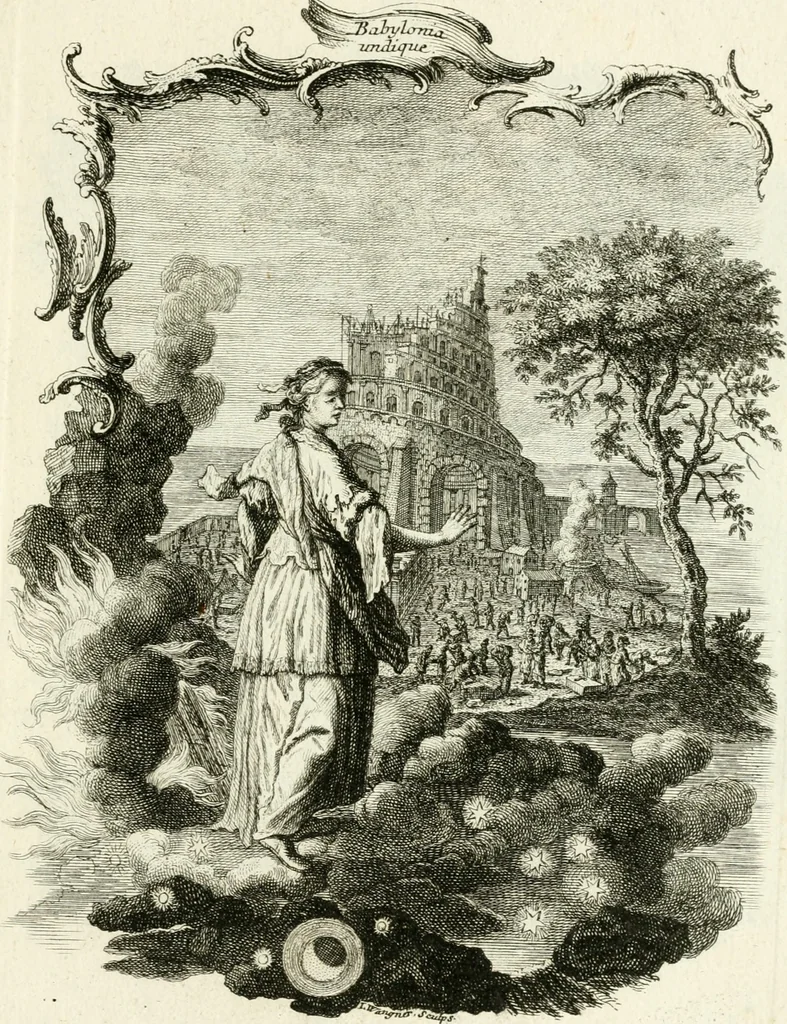 An illustration from Pars I. des berühmten italiänische[n] Ritters Caesaris Ripae, allerley Künsten und Wissenschafften dienlicher Sinnbildern und Gedancken : welchen jedesmahlen eine hierzu taugliche Historia oder Gleichnis beÿgefüget, 1758, leaf 366