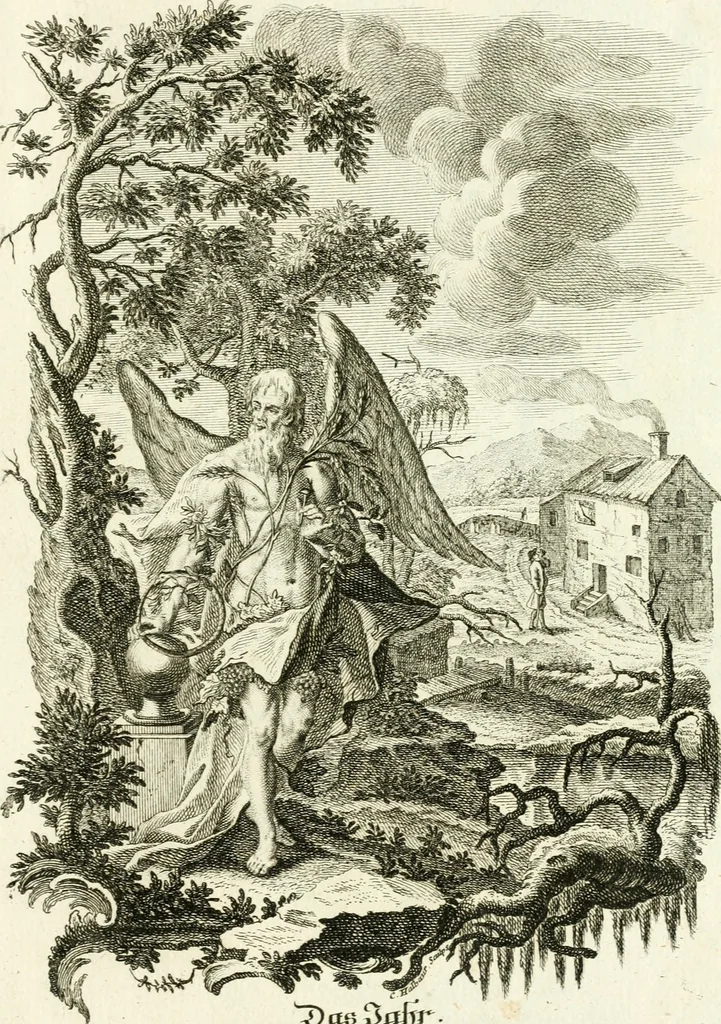 An illustration from Pars I. des berühmten italiänische[n] Ritters Caesaris Ripae, allerley Künsten und Wissenschafften dienlicher Sinnbildern und Gedancken : welchen jedesmahlen eine hierzu taugliche Historia oder Gleichnis beÿgefüget, 1758, leaf 40