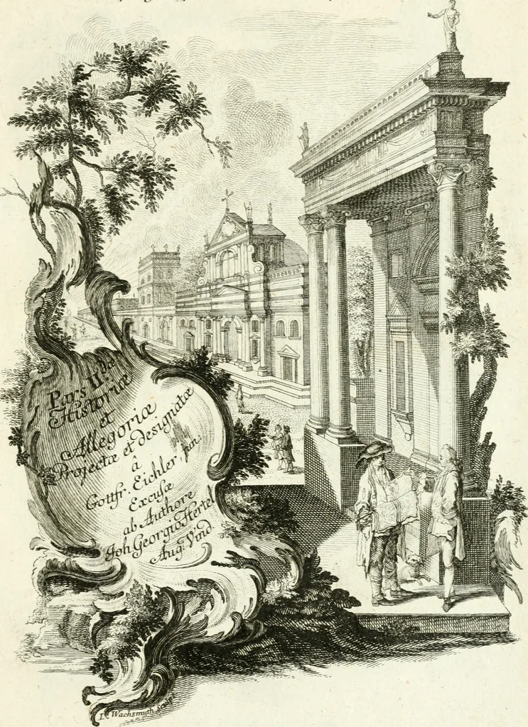 An illustration from Pars I. des berühmten italiänische[n] Ritters Caesaris Ripae, allerley Künsten und Wissenschafften dienlicher Sinnbildern und Gedancken : welchen jedesmahlen eine hierzu taugliche Historia oder Gleichnis beÿgefüget, 1758, leaf 52