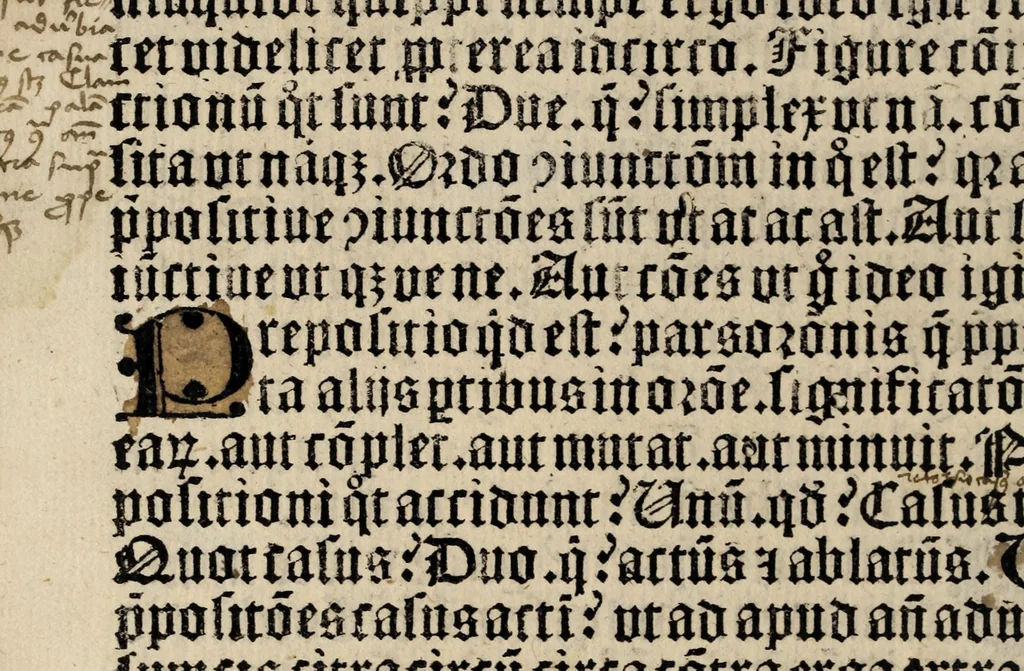 An illustration from Partes or[ati]onis quot sunt octo, 1501, leaf 30