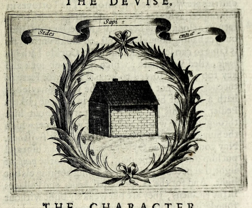 An illustration from Partheneia sacra, or, The mysterious and delicious garden of the sacred Parthenes : symbolically set forth and enriched with pious devises and emblemes for the entertainment of deuout soules, contriued al to the honour of the incomparable Virgin Marie, Mother of God, for the pleasure and deuotion especially of the parthenian sodalitie of her Immaculate Conception, 1633, leaf 187