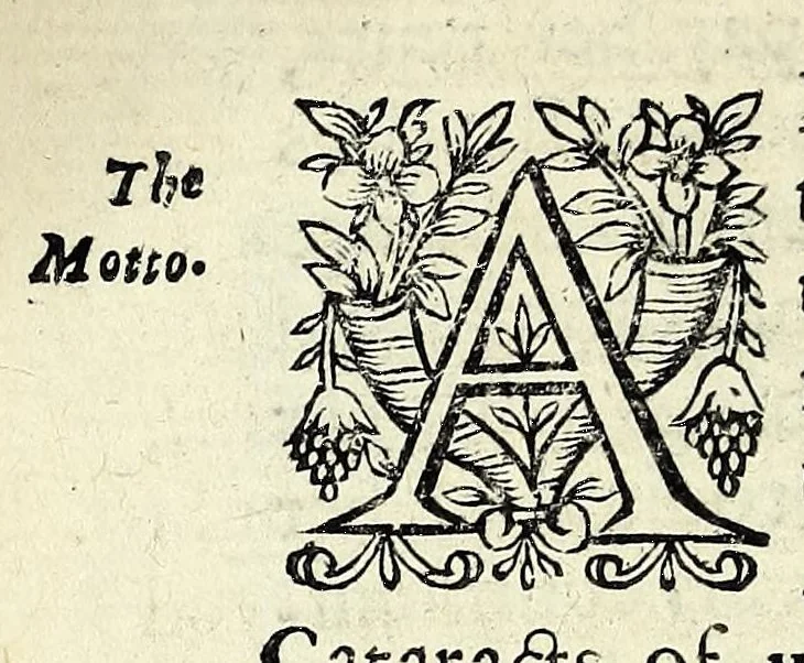 An illustration from Partheneia sacra, or, The mysterious and delicious garden of the sacred Parthenes : symbolically set forth and enriched with pious devises and emblemes for the entertainment of deuout soules, contriued al to the honour of the incomparable Virgin Marie, Mother of God, for the pleasure and deuotion especially of the parthenian sodalitie of her Immaculate Conception, 1633, leaf 236