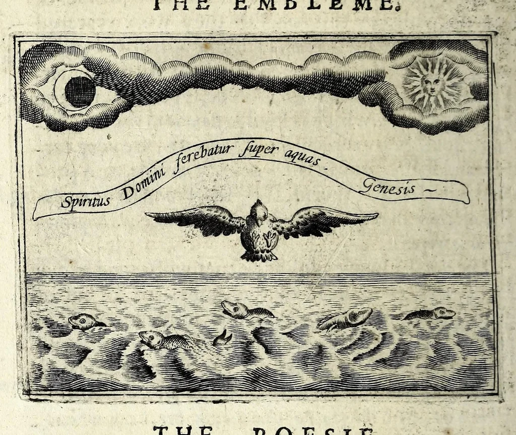 An illustration from Partheneia sacra, or, The mysterious and delicious garden of the sacred Parthenes : symbolically set forth and enriched with pious devises and emblemes for the entertainment of deuout soules, contriued al to the honour of the incomparable Virgin Marie, Mother of God, for the pleasure and deuotion especially of the parthenian sodalitie of her Immaculate Conception, 1633, leaf 266