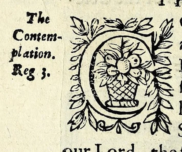 An illustration from Partheneia sacra, or, The mysterious and delicious garden of the sacred Parthenes : symbolically set forth and enriched with pious devises and emblemes for the entertainment of deuout soules, contriued al to the honour of the incomparable Virgin Marie, Mother of God, for the pleasure and deuotion especially of the parthenian sodalitie of her Immaculate Conception, 1633, leaf 278