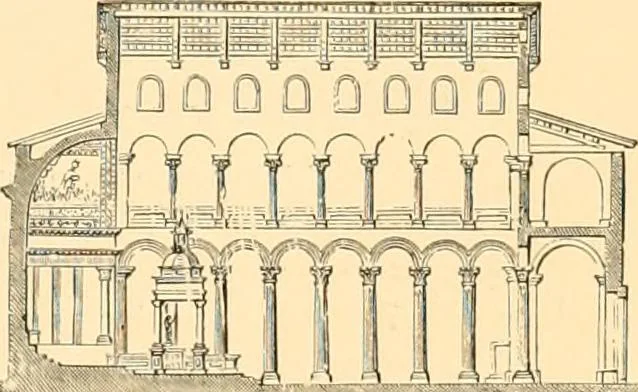 An illustration from The Parthenon; an essay on the mode by which light was introduced into Greek and Roman temples, 1883, leaf 128