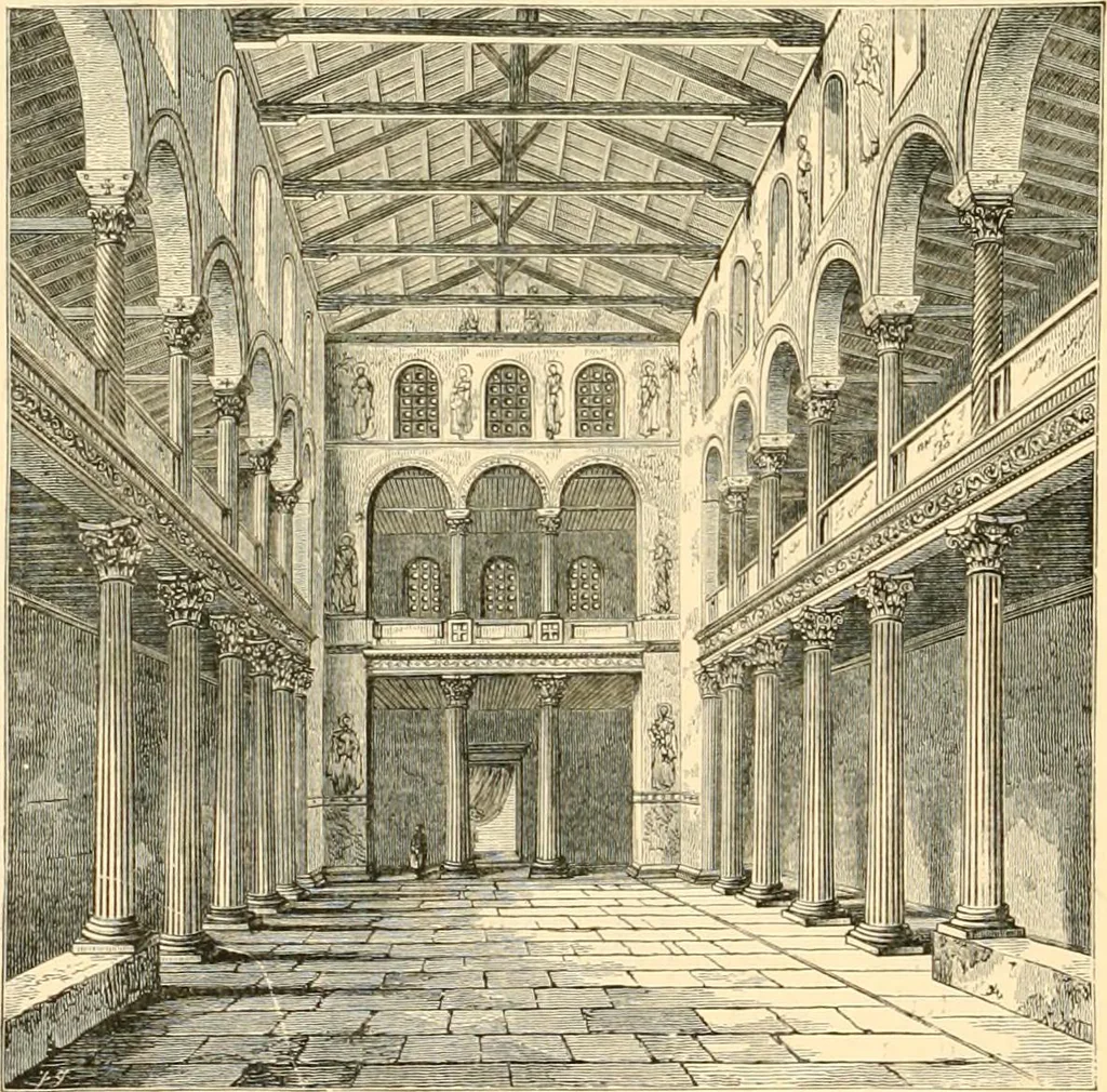 An illustration from The Parthenon; an essay on the mode by which light was introduced into Greek and Roman temples, 1883, leaf 129