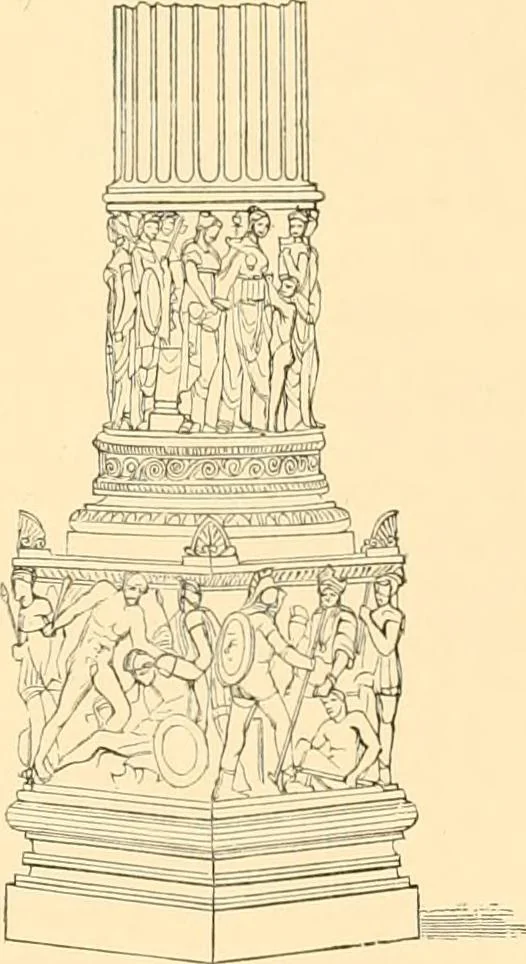 An illustration from The Parthenon; an essay on the mode by which light was introduced into Greek and Roman temples, 1883, leaf 50