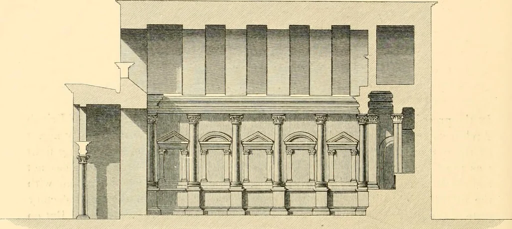 An illustration from The Parthenon; an essay on the mode by which light was introduced into Greek and Roman temples, 1883, leaf 55