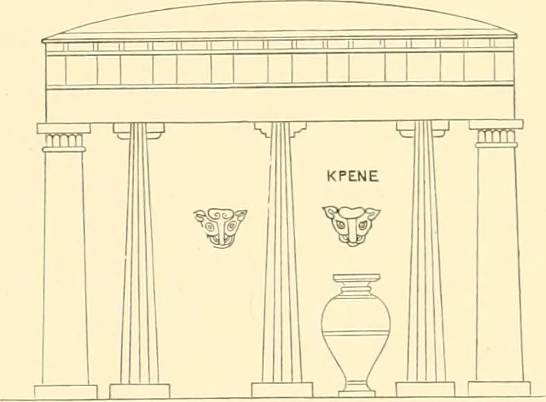 An illustration from The Parthenon; an essay on the mode by which light was introduced into Greek and Roman temples, 1883, leaf 73
