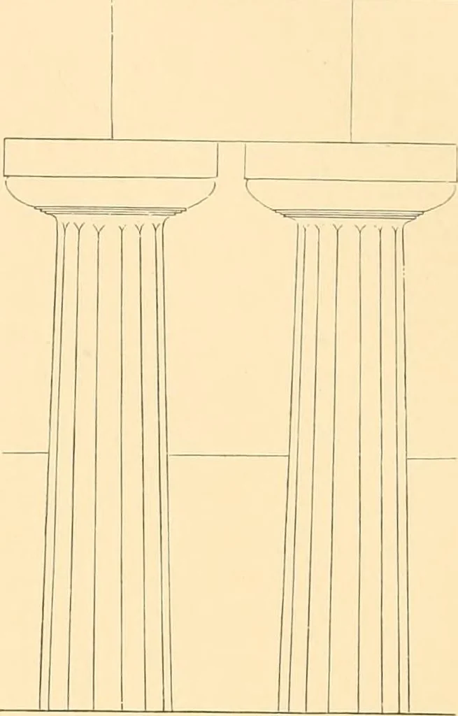 An illustration from The Parthenon; an essay on the mode by which light was introduced into Greek and Roman temples, 1883, leaf 86
