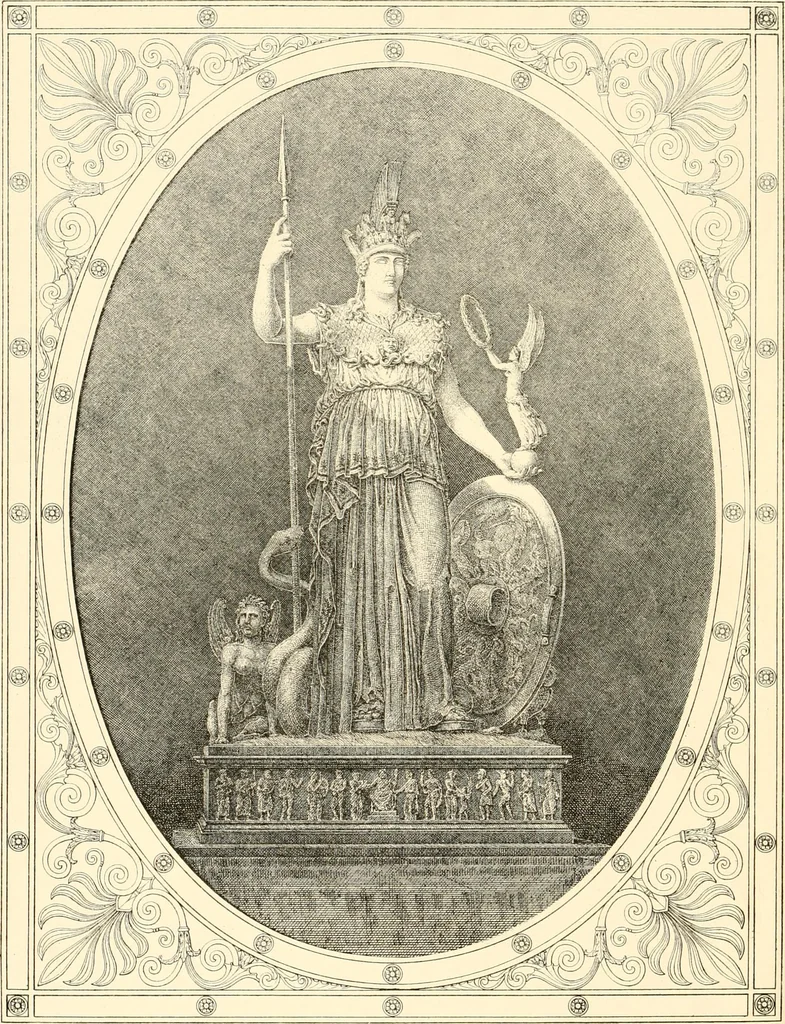 An illustration from The Parthenon; an essay on the mode by which light was introduced into Greek and Roman temples, 1883, leaf 9