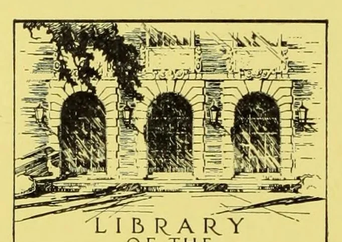An illustration from Partial bibliography of textiles, 1903, leaf 2
