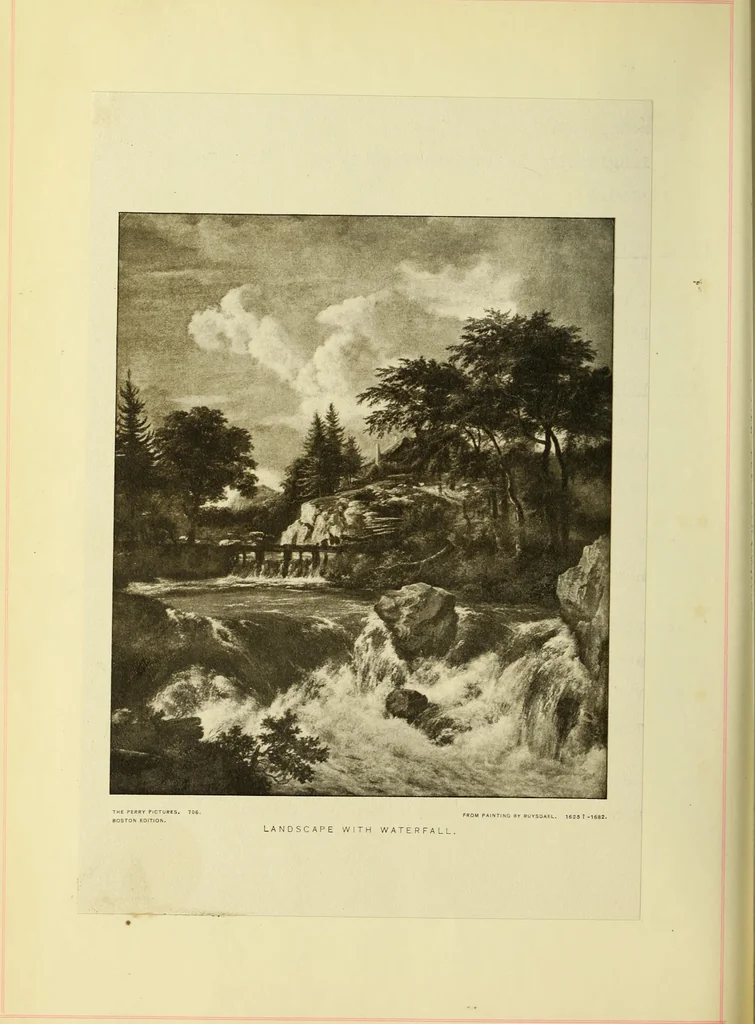 An illustration from A partial bibliography of Dutch painters and their works : covering Cuyp, Dou, Hals, Hobbema, Rembrandt, Ruisdael and Wouwermann, 1904, leaf 155