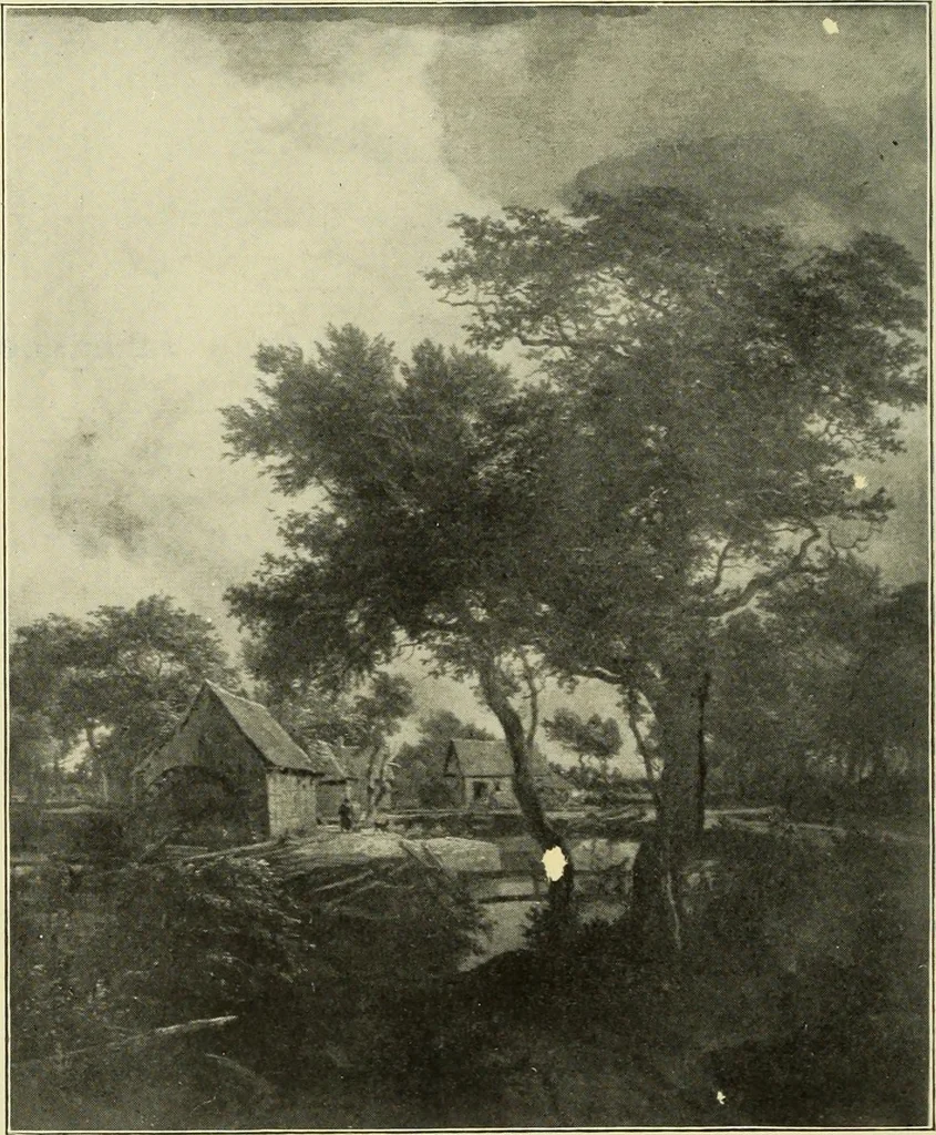 An illustration from A partial bibliography of Dutch painters and their works : covering Cuyp, Dou, Hals, Hobbema, Rembrandt, Ruisdael and Wouwermann, 1904, leaf 69