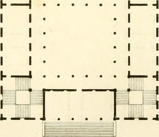 An illustration from Partie graphique des cours d'architecture faits à l'École royale polytechnique depuis sa réorganisation; précédée d'un sommaire des leçons relatives à ce nouveau travail, 1821, leaf 124