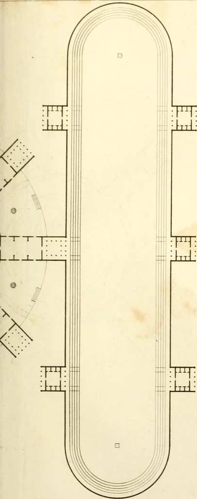 An illustration from Partie graphique des cours d'architecture faits à l'École royale polytechnique depuis sa réorganisation; précédée d'un sommaire des leçons relatives à ce nouveau travail, 1821, leaf 160