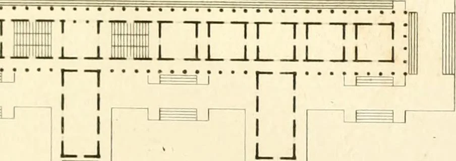 An illustration from Partie graphique des cours d'architecture faits à l'École royale polytechnique depuis sa réorganisation; précédée d'un sommaire des leçons relatives à ce nouveau travail, 1821, leaf 172