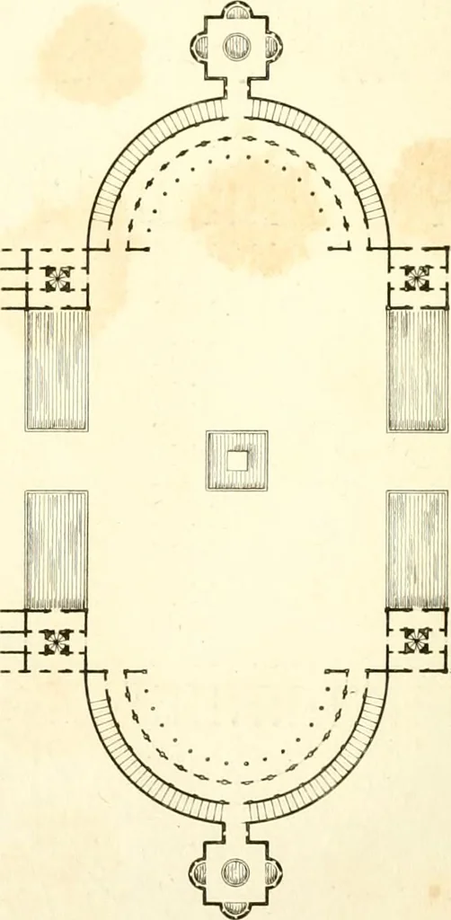 An illustration from Partie graphique des cours d'architecture faits à l'École royale polytechnique depuis sa réorganisation; précédée d'un sommaire des leçons relatives à ce nouveau travail, 1821, leaf 179