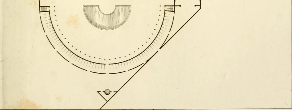 An illustration from Partie graphique des cours d'architecture faits à l'École royale polytechnique depuis sa réorganisation; précédée d'un sommaire des leçons relatives à ce nouveau travail, 1821, leaf 180