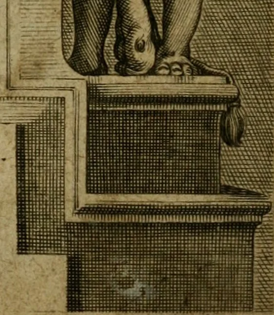 An illustration from Emblemata Florentii Schoonhovii I.C. Goudani, partim moralia, partim etiam civilia. Cum latiori eorundem ejusdem auctoris interpretatione. Accedunt et alia quaedam poëmatia in alijs poëmatum suorum libris non contenta, 1618, leaf 10
