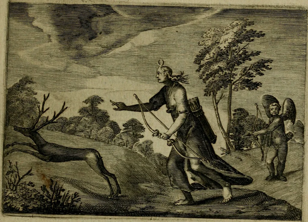 An illustration from Emblemata Florentii Schoonhovii I.C. Goudani, partim moralia, partim etiam civilia. Cum latiori eorundem ejusdem auctoris interpretatione. Accedunt et alia quaedam poëmatia in alijs poëmatum suorum libris non contenta, 1618, leaf 112
