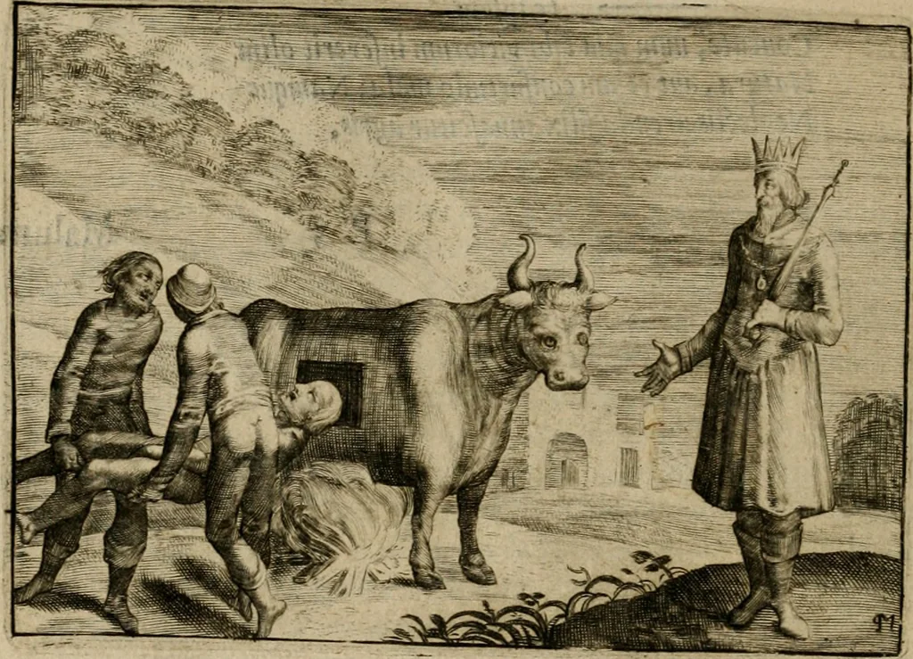 An illustration from Emblemata Florentii Schoonhovii I.C. Goudani, partim moralia, partim etiam civilia. Cum latiori eorundem ejusdem auctoris interpretatione. Accedunt et alia quaedam poëmatia in alijs poëmatum suorum libris non contenta, 1618, leaf 135