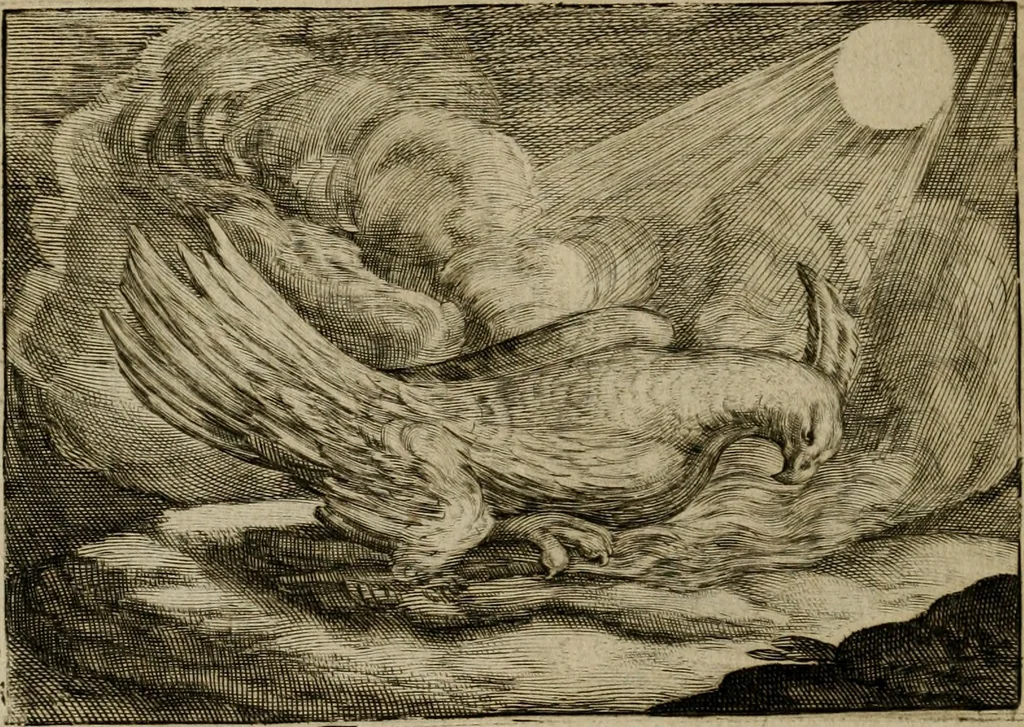 An illustration from Emblemata Florentii Schoonhovii I.C. Goudani, partim moralia, partim etiam civilia. Cum latiori eorundem ejusdem auctoris interpretatione. Accedunt et alia quaedam poëmatia in alijs poëmatum suorum libris non contenta, 1618, leaf 151