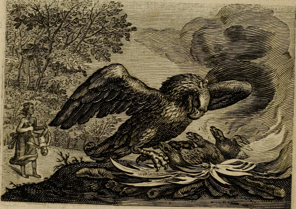 An illustration from Emblemata Florentii Schoonhovii I.C. Goudani, partim moralia, partim etiam civilia. Cum latiori eorundem ejusdem auctoris interpretatione. Accedunt et alia quaedam poëmatia in alijs poëmatum suorum libris non contenta, 1618, leaf 167
