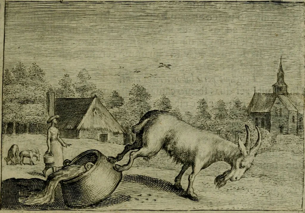 An illustration from Emblemata Florentii Schoonhovii I.C. Goudani, partim moralia, partim etiam civilia. Cum latiori eorundem ejusdem auctoris interpretatione. Accedunt et alia quaedam poëmatia in alijs poëmatum suorum libris non contenta, 1618, leaf 178