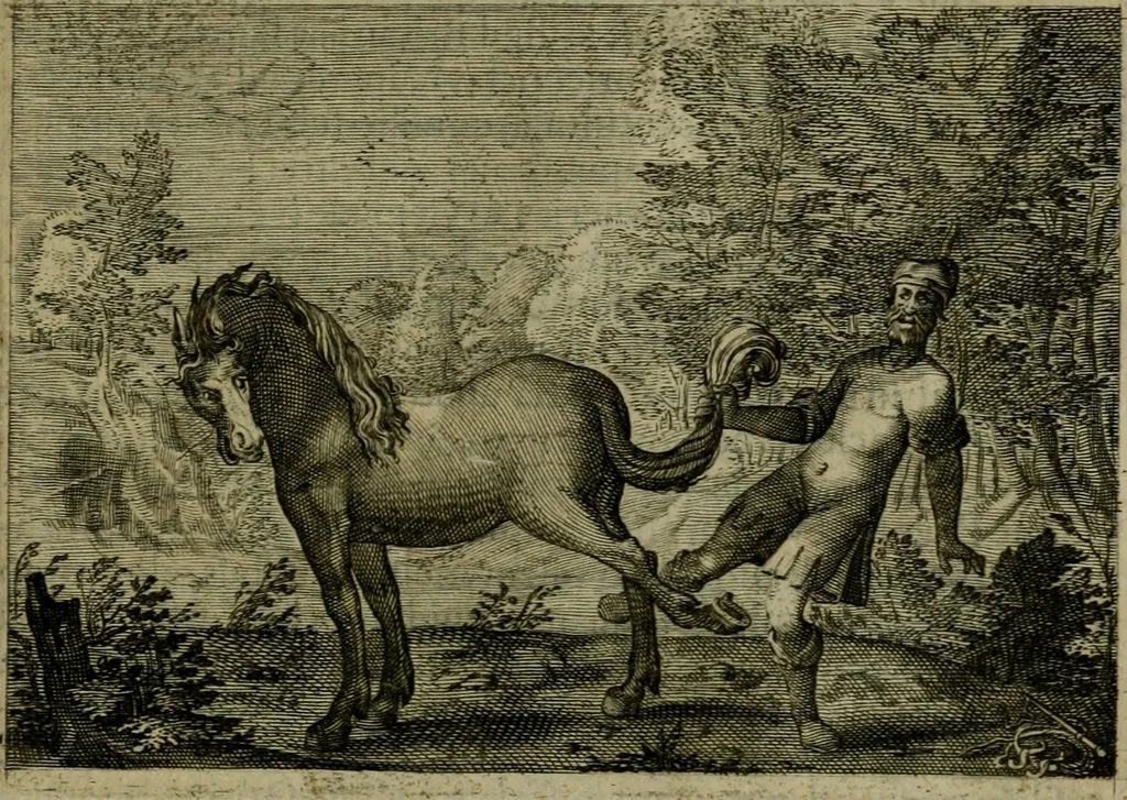 An illustration from Emblemata Florentii Schoonhovii I.C. Goudani, partim moralia, partim etiam civilia. Cum latiori eorundem ejusdem auctoris interpretatione. Accedunt et alia quaedam poëmatia in alijs poëmatum suorum libris non contenta, 1618, leaf 188