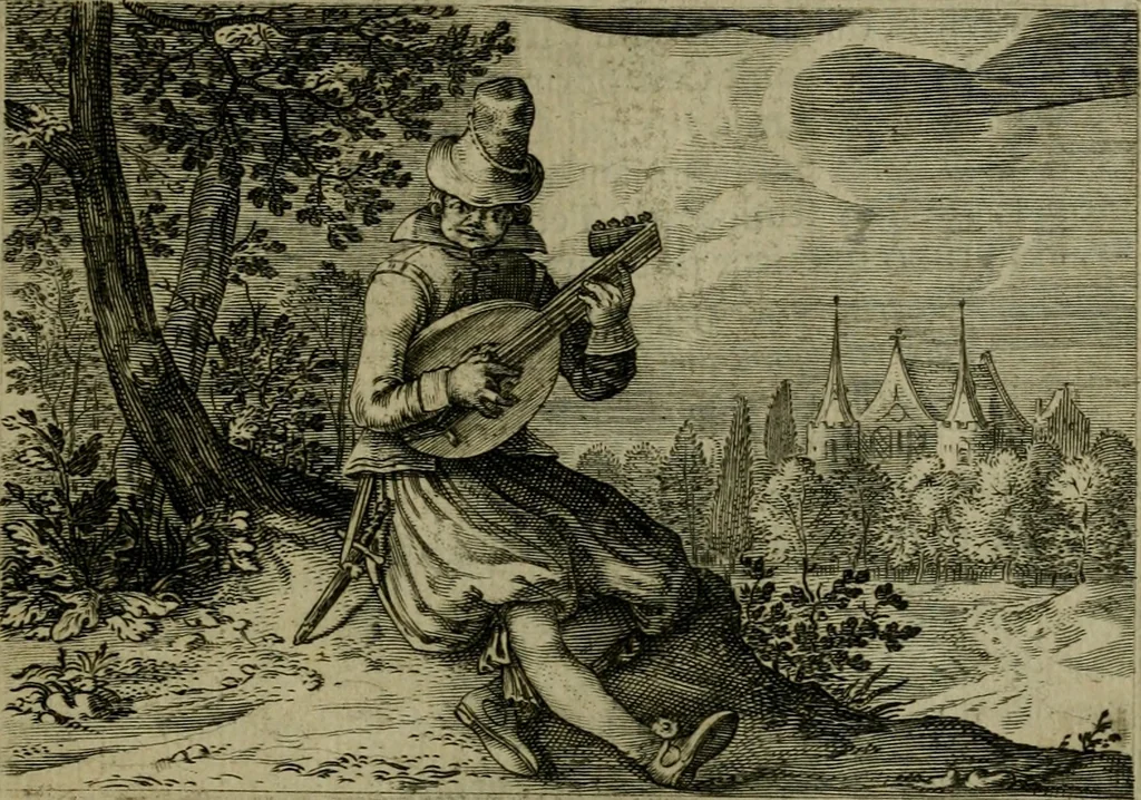 An illustration from Emblemata Florentii Schoonhovii I.C. Goudani, partim moralia, partim etiam civilia. Cum latiori eorundem ejusdem auctoris interpretatione. Accedunt et alia quaedam poëmatia in alijs poëmatum suorum libris non contenta, 1618, leaf 192