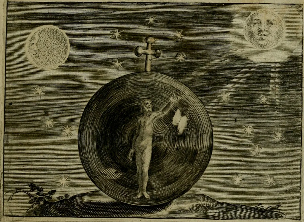 An illustration from Emblemata Florentii Schoonhovii I.C. Goudani, partim moralia, partim etiam civilia. Cum latiori eorundem ejusdem auctoris interpretatione. Accedunt et alia quaedam poëmatia in alijs poëmatum suorum libris non contenta, 1618, leaf 22