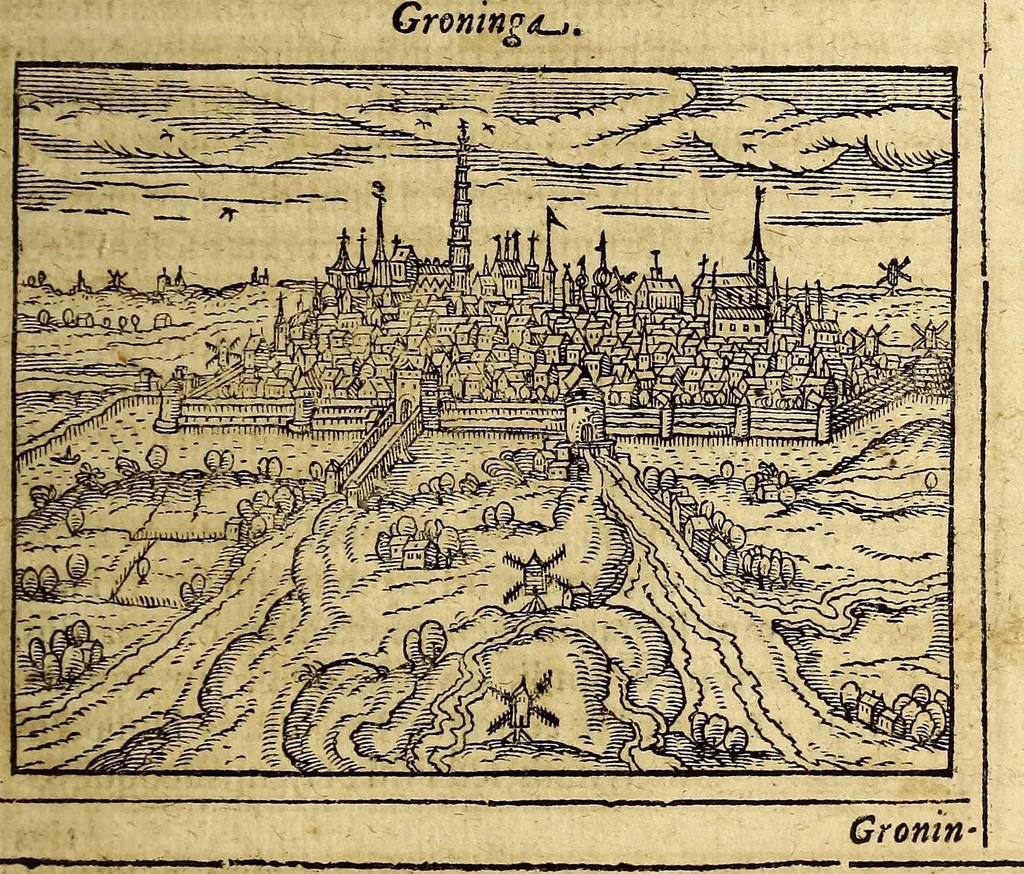 An illustration from Paruum theatrum vrbium siue vrbium praecipuarum totius orbis breuis et methodica descriptio., 1595, leaf 51