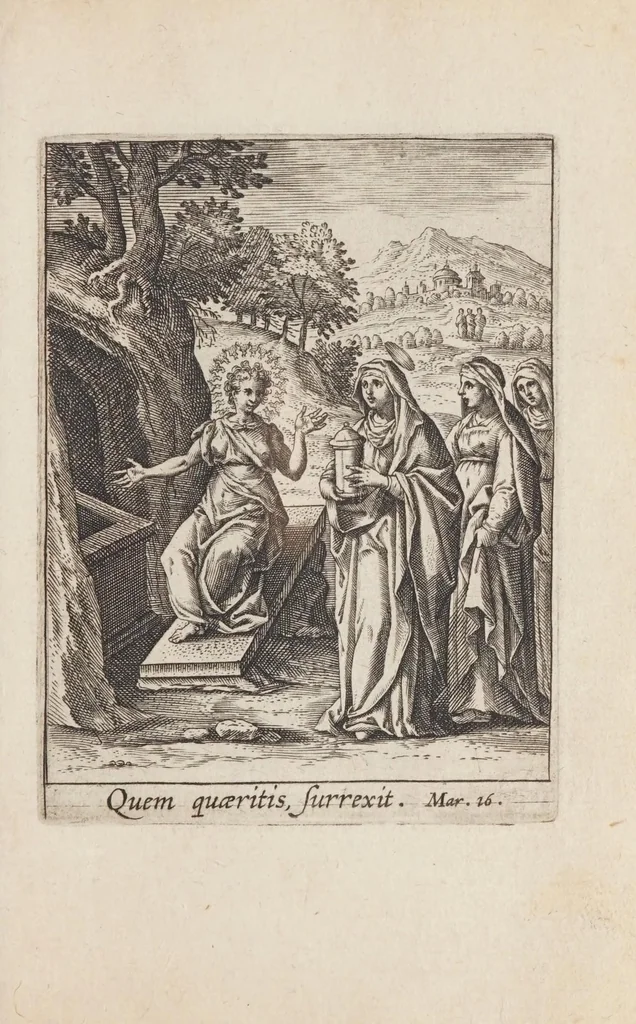 An illustration from Passio et resvrrectio D.N. Iesv Christi / edita et excusa ab Ad. Collaert., 1600, leaf 103