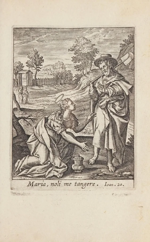 An illustration from Passio et resvrrectio D.N. Iesv Christi / edita et excusa ab Ad. Collaert., 1600, leaf 107
