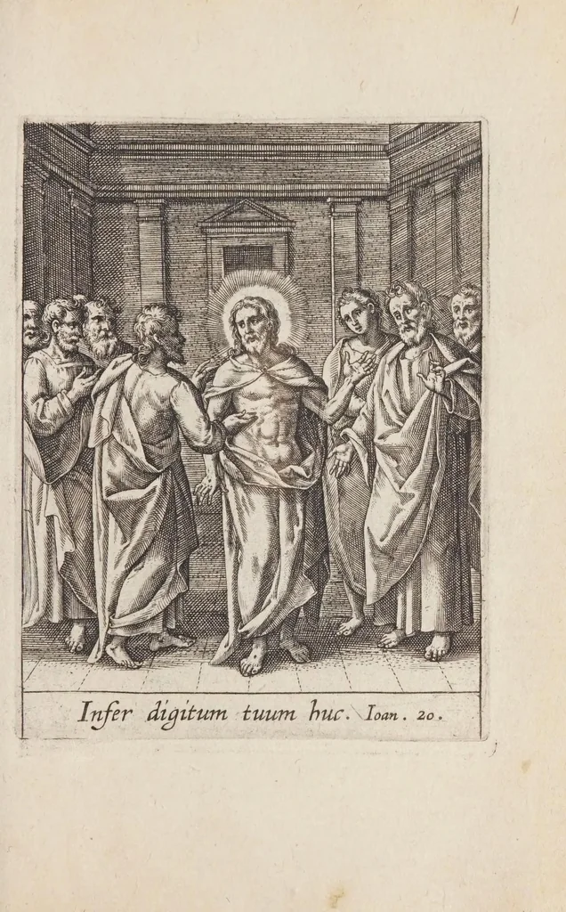 An illustration from Passio et resvrrectio D.N. Iesv Christi / edita et excusa ab Ad. Collaert., 1600, leaf 115